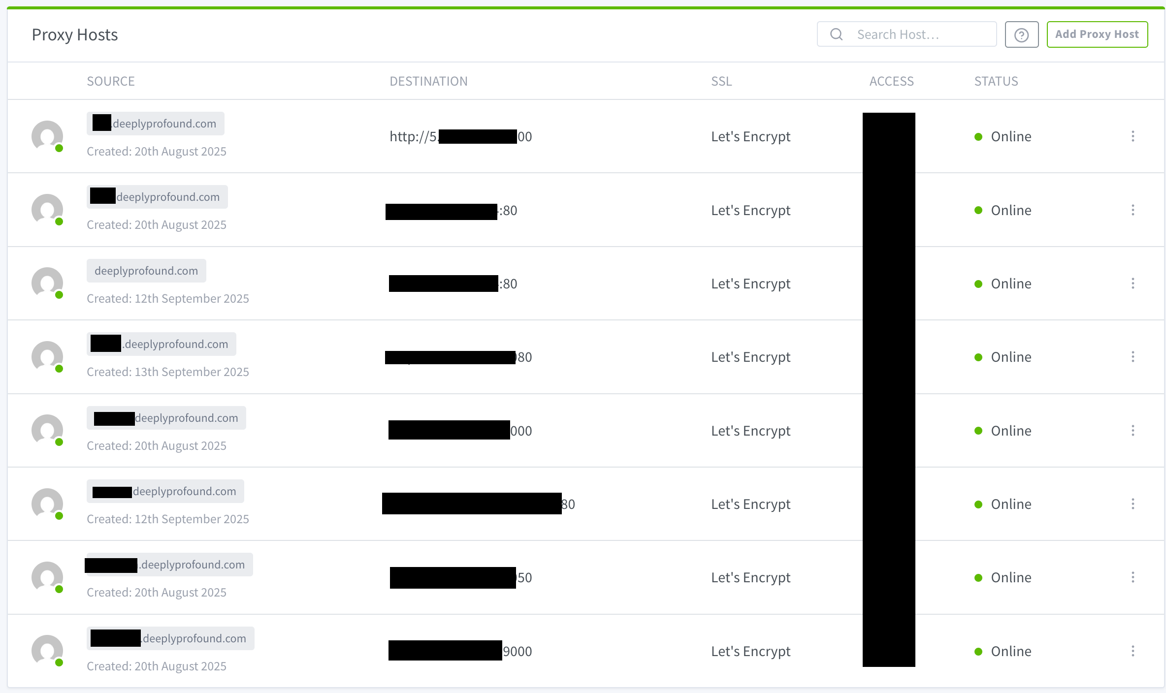 Nginx Proxy Manager Routing